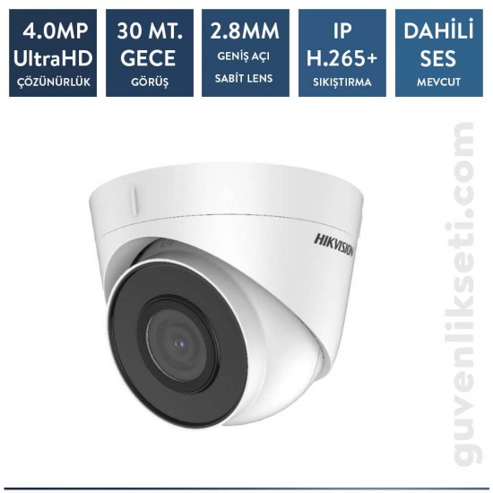 Hikvision DS-2CD1343G0-IUF 4MP IP IR Dome Kamera